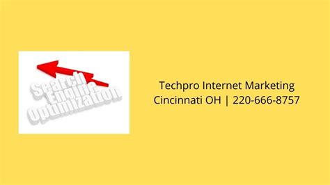 techpro internet marketing cincinnati oh reviews